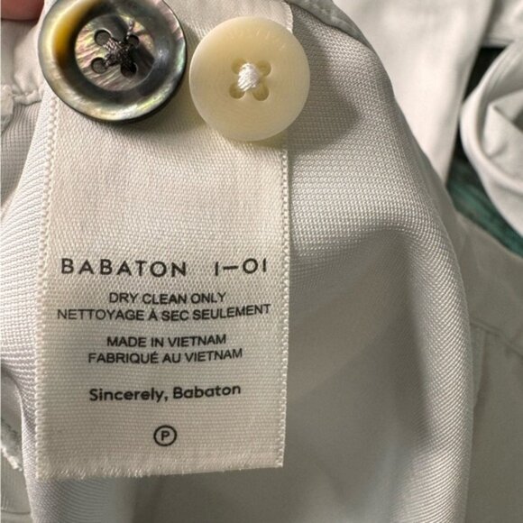 Aritzia 1-01 Babaton Mini-Flare Grey Pant Size 8 NWT - Picture 8 of 15